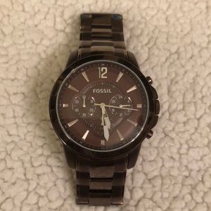 Men’s bronze Fossil Watch